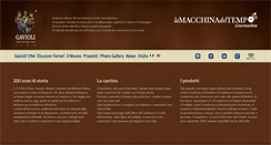 Desktop Screenshot of gaviolivini.com